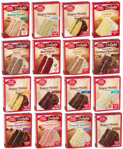 betty crocker cake mix